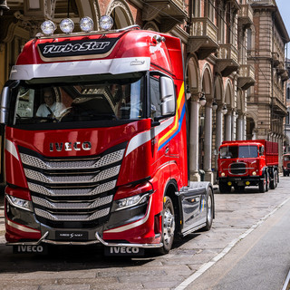 Un momento delle celebrazioni per i 50 anni di Iveco a Torino, nelle scorse settimane