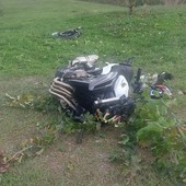 L'incidente avvenuto a Robassomero