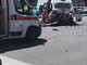 L'incidente all'incrocio tra i corsi Novara e Palermo L'incidente all'incrocio tra i corsi Novara e Palermo