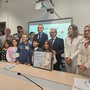 La cerimonia di intitolazione della scuola &quot;Carolina Picchio&quot;
