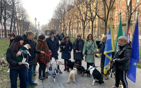 Inaugurata l'area cani di corso Galileo Ferraris