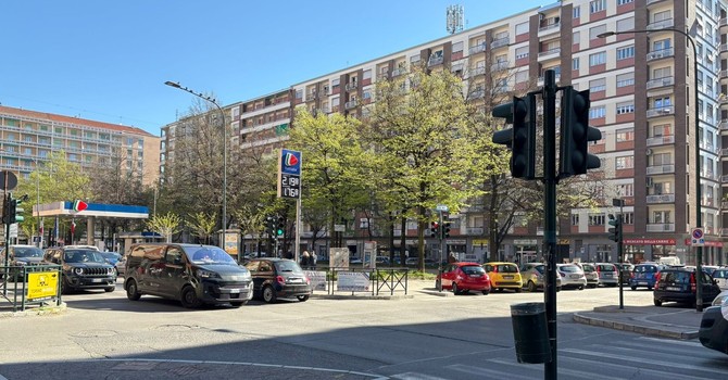 L'incrocio tra via San Marino e via Tripoli