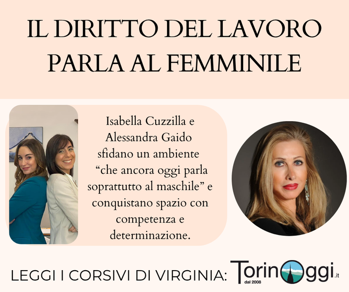 IL DIRITTO DEL LAVORO PARLA AL FEMMINILE