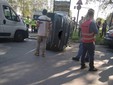 L'incidente in piazza Cattaneo