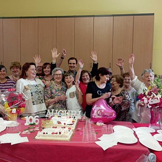La festa per nonna Vilma