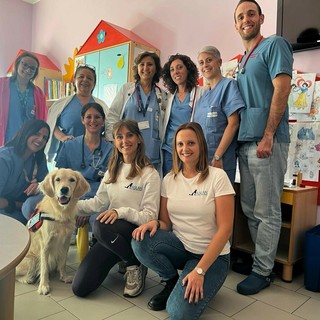La pet therapy arriva nella pediatria dell'ospedale di Rivoli
