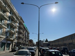 Illuminazione telecamere in strada del Drosso Illuminazione telecamere in strada del Drosso