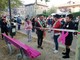 Chieri, inaugurazione delle panchine rosa in Viale Diaz