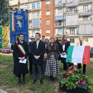 L'inaugurazione del giardino per Ada Rossi