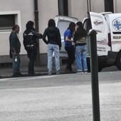 L'intervento in via Ghedini