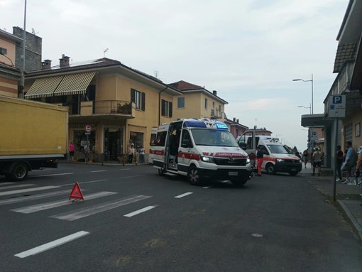 Luserna San Giovanni: investito sulle strisce pedonali Luserna San Giovanni: investito sulle strisce pedonali
