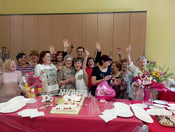 La festa per nonna Vilma