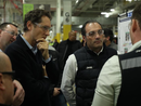 John Elkann e Antonio Filosa presso lo stabilimento di Sterling Heights negli Stati Uniti John Elkann e Antonio Filosa presso lo stabilimento di Sterling Heights negli Stati Uniti