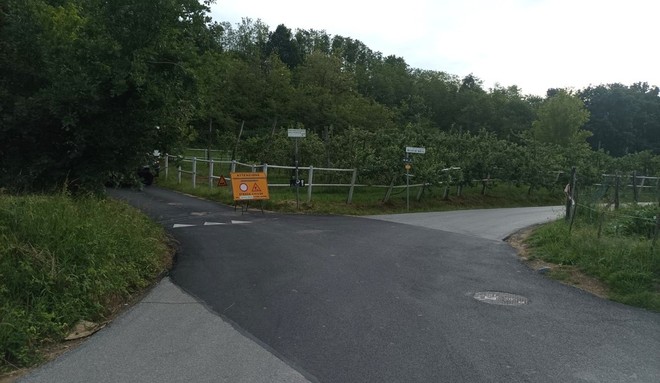 Asfalto nuovo in strada Rivà: stop al traffico sulla salita tra Luserna San Giovanni e Bricherasio