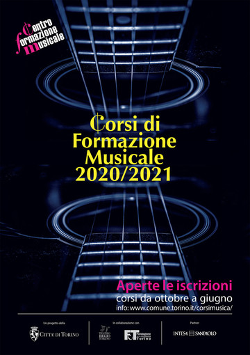 Aperte le iscrizioni al Centro di Formazione Musicale della Città di Torino