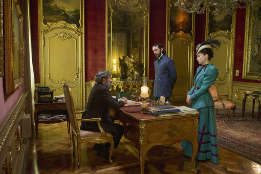 Foto di scena da Palazzo Lascaris nella terza stagione