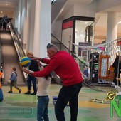 Andrea Lucchetta promuove  la  Del Monte® Supercoppa SuperLega - Foto e video newsbiella.it