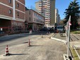 Lavori in corso in piazza Guala