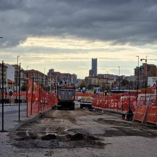 I lavori in via Stradella