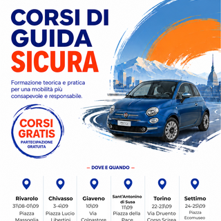 Corsi di Guida Sicura: al via la seconda edizione