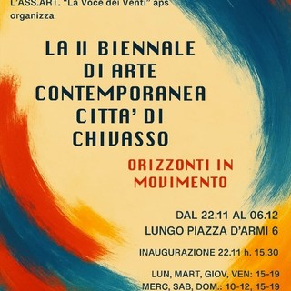 A Chivasso la Biennale di Arte Contemporanea
