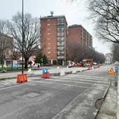 Lavori in strada Altessano