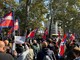 La protesta leghista contro la moschea La protesta leghista contro la moschea