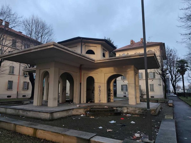 Il lavatoio del Villaggio Snia