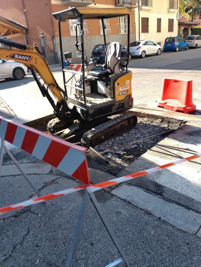 I lavori in via Premuda I lavori in via Premuda