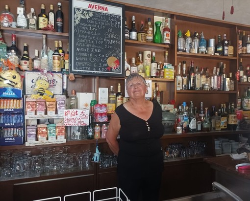 Elda Bessone nel suo locale