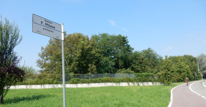 La ciclabile di lungo Stura Lazio