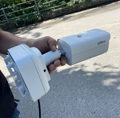 Una delle nuove telecamere