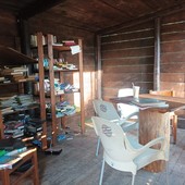 I danni all’interno della casetta