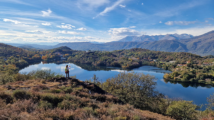 Panorama del lago Sirio