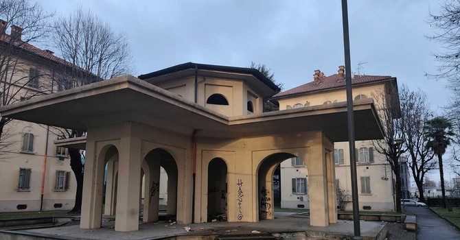 Il lavatoio del Villaggio Snia Il lavatoio del Villaggio Snia