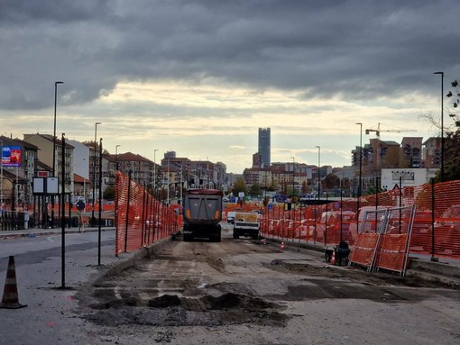 I lavori in via Stradella