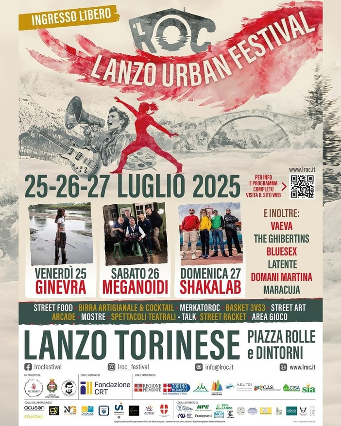 A Lanzo torna 'L Roc 2025: l'Urban Festival che unisce le generazioni