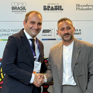 Il sindaco di Torino Stefano Lo Russo a Rio de Janeiro