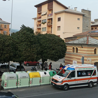 I soccorsi allo scooterista