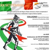 Ricorrenza per il XX settembre Ricorrenza per il XX settembre
