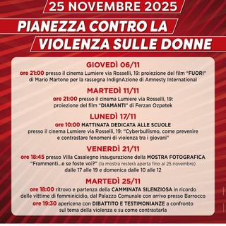 La locandina con tutte le iniziative in programma La locandina con tutte le iniziative in programma