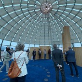 La Bolla realizzata da Renzo Piano sulla Pista 500 La Bolla realizzata da Renzo Piano sulla Pista 500