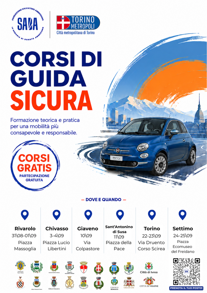Corsi di Guida Sicura: al via la seconda edizione Corsi di Guida Sicura: al via la seconda edizione