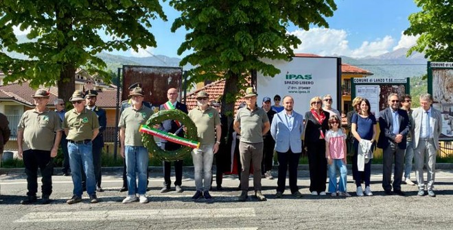 Inaugurata all’ingresso del Memoriale la targa dedicata ai Caduti lanzesi morti durante la Resistenza