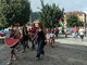 Il ritrovo in piazza a Luserna San Giovanni