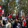 La protesta leghista contro la moschea