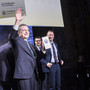 Mario Draghi premiato alle Ogr di Torino