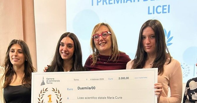 I vincitori del Marie Curie nella sezione licei