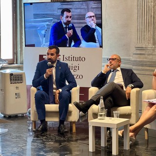 Un momento dell'incontro di Roma, presente l'assessore Marnati