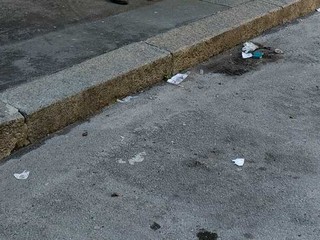 I marciapiedi della zona di Nizza Millefonti I marciapiedi della zona di Nizza Millefonti